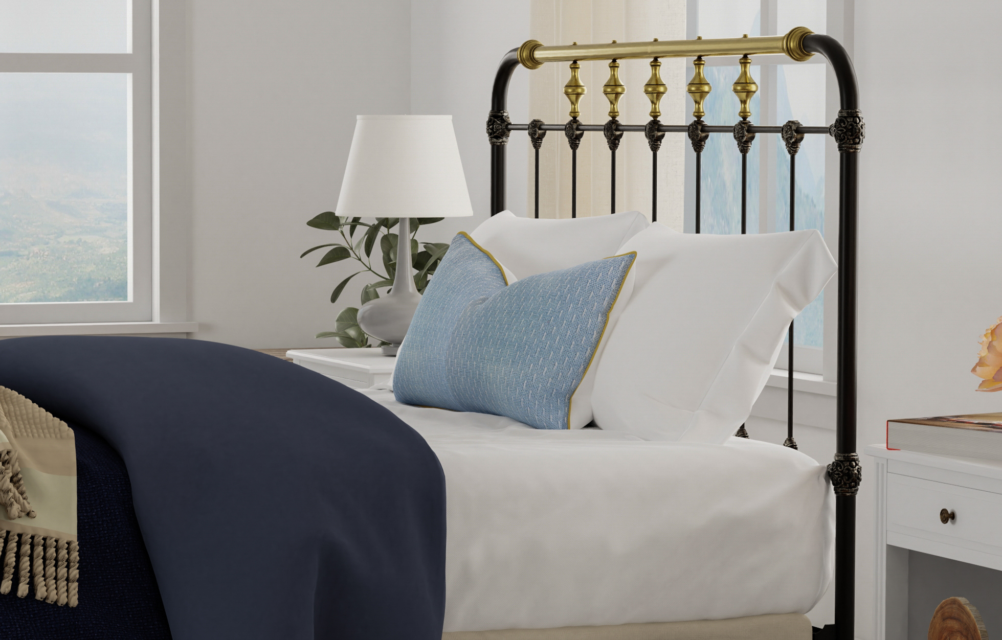 Iron and Brass Beds